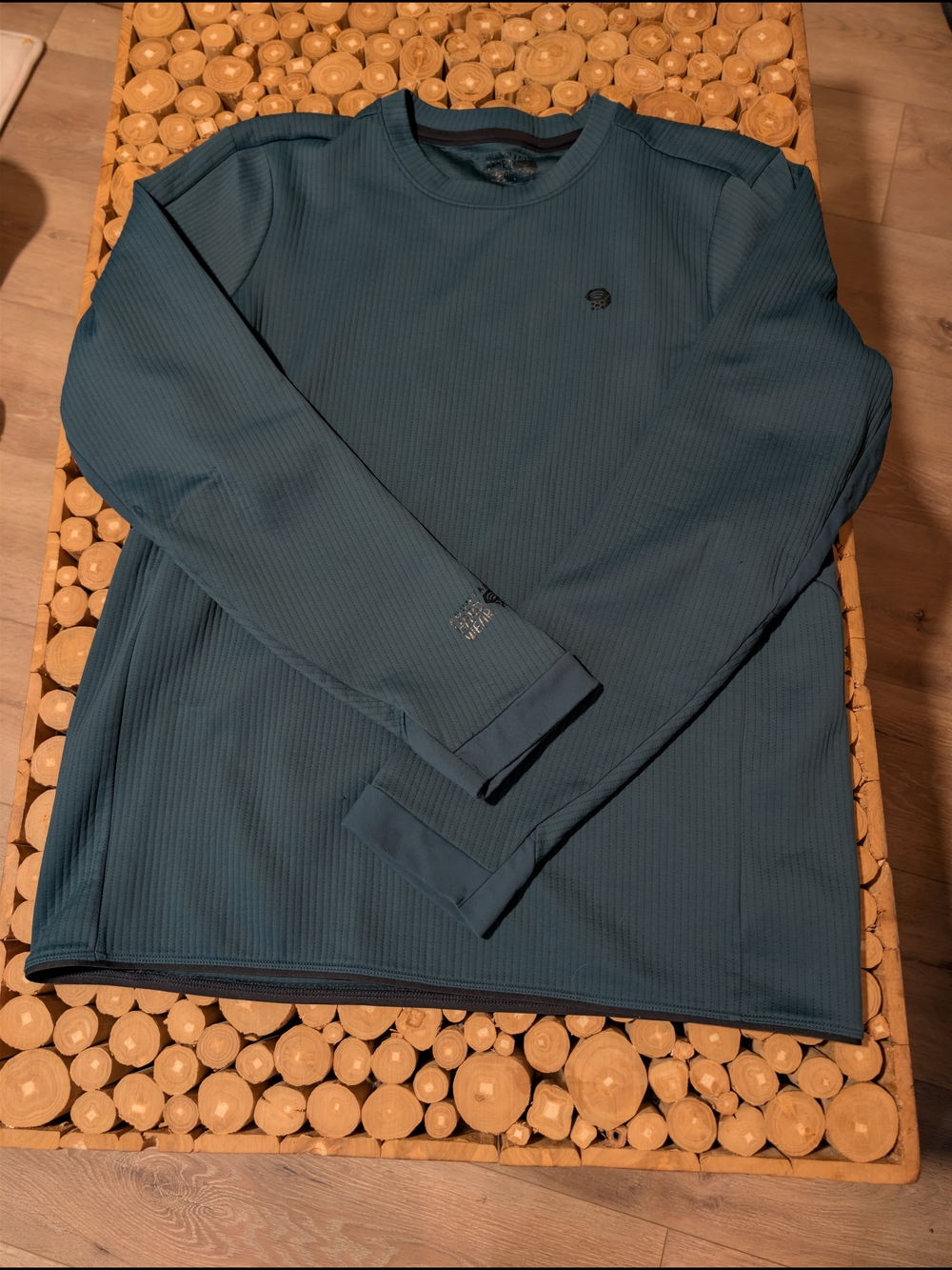 Mountain Hardwear Teal Crewneck Sweater